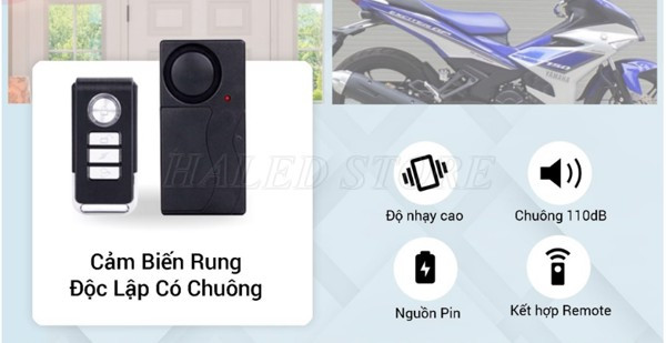 Thiết bị cảm biến chống trộm gắn cửa