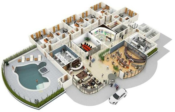 Thiết kế chiếu sáng trong nhà 