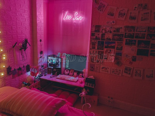 Đèn LED dây trang trí phòng ngủ 