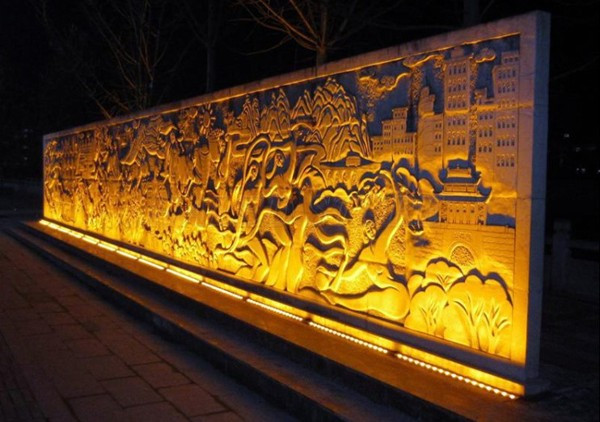 LED thanh ngoài trời HLDAWW3-24 chiếu sáng tạo điểm nhấn bắt mắt