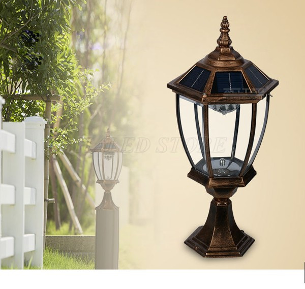 Đèn trụ cổng ứng dụng chiếu sáng hiệu quả