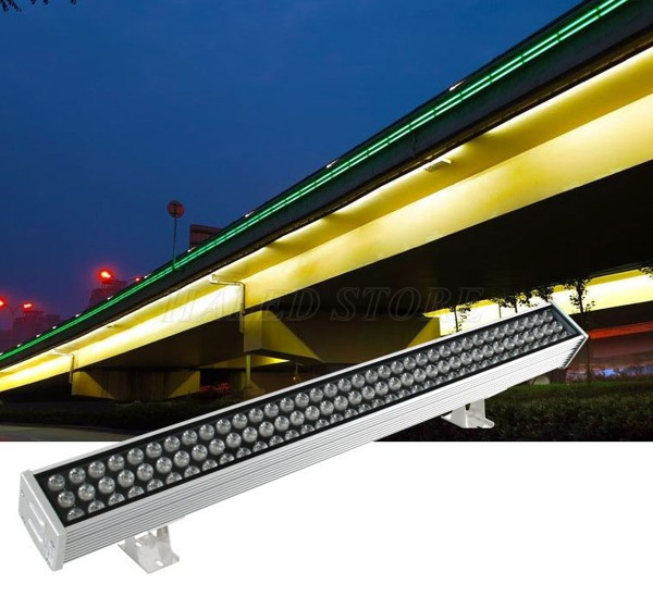 Đèn LED thanh ngoài trời HLDAWW2-108 chiếu hắt cầu vượt