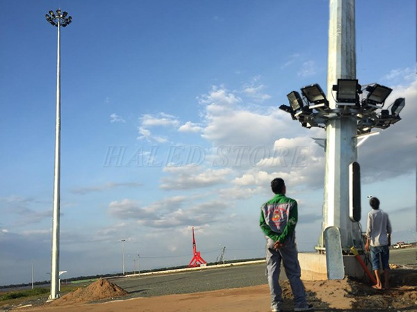 Cột đèn có khả năng chịu lực tốt