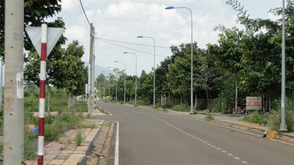 Cột đèn HLDACTC6 ứng dụng chiếu sáng đường phố hiệu quả