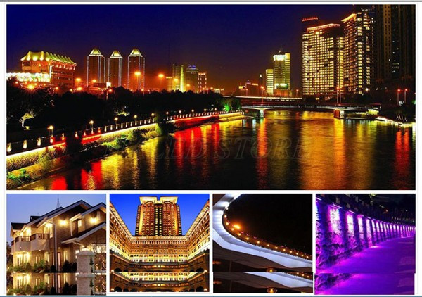 Ứng dụng của đèn LED thanh chiếu sáng ngoài trời hiệu quả