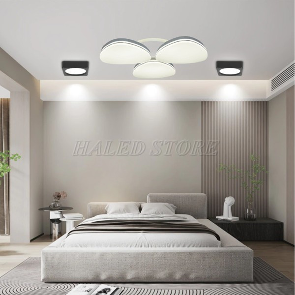 Đèn ốp trần chiếu sáng phòng ngủ 