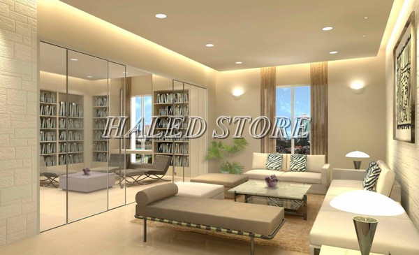 Ứng dụng đèn Led âm trần cho không gian phòng khách