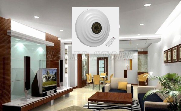 Đèn ốp trần chiếu sáng phòng khách