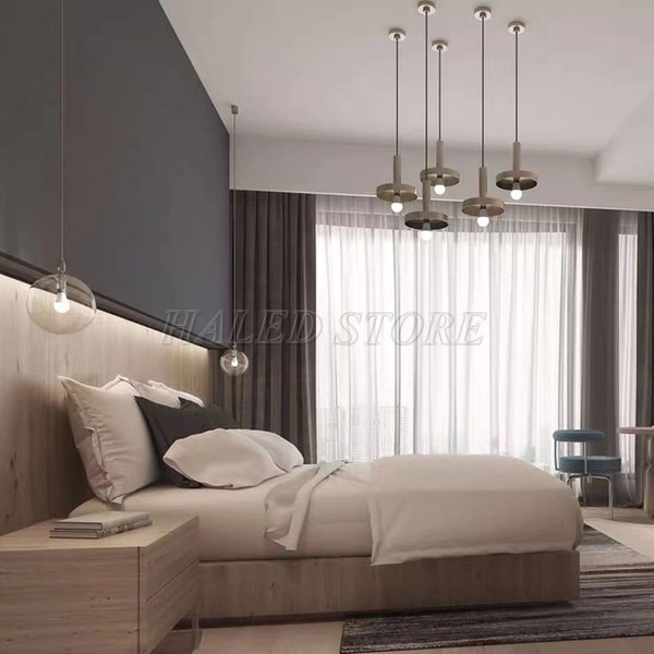 Đèn LED bulb chiếu sáng phòng ngủ