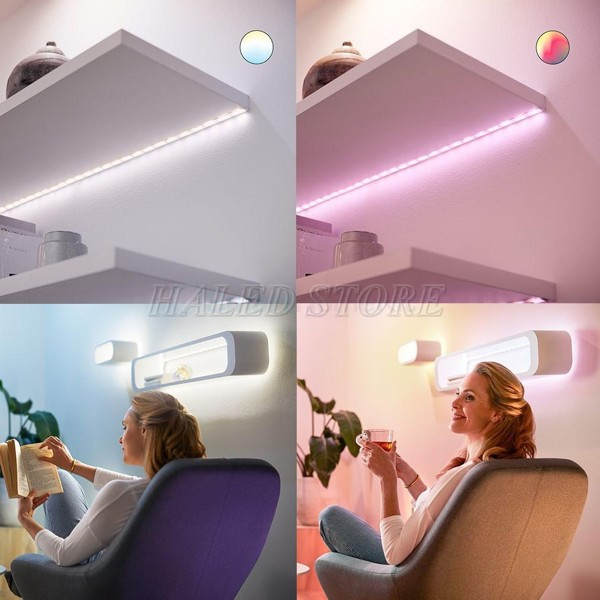 Đèn LED dây RGB đổi màu linh hoạt 