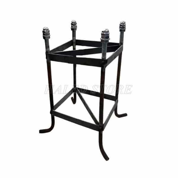 Móng cột đèn cao áp M24x300x300x675