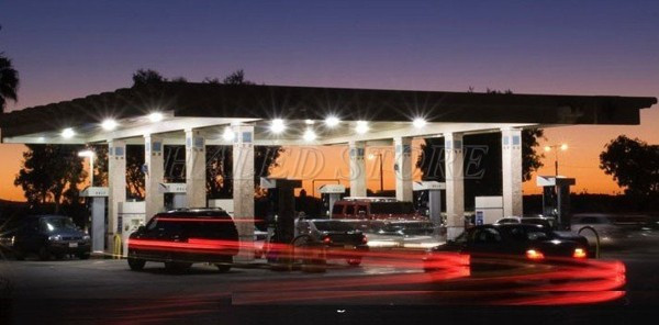 Chiếu sáng trạm xăng dầu