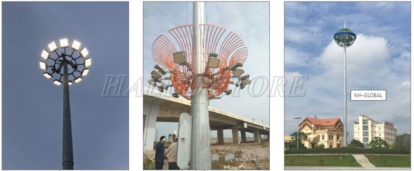 Cột đèn nâng hạ đạt chuẩn Giá Rẻ