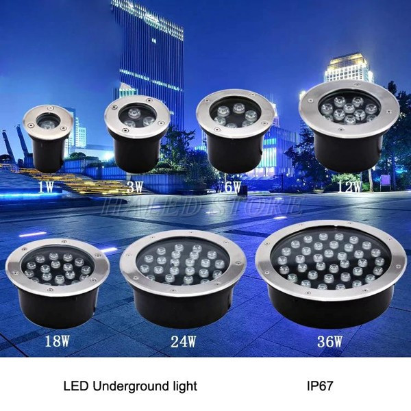 Đèn LED âm đất chống nước IP67