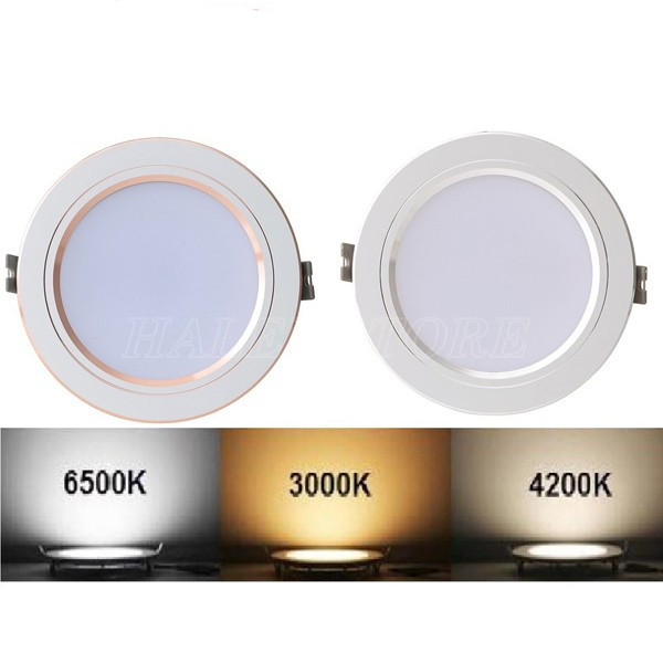 Đèn LED âm trần 3 màu ánh sáng