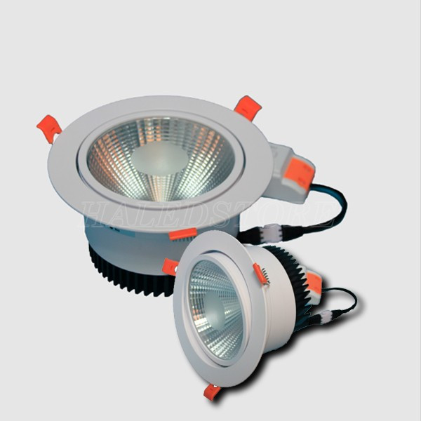 Đèn LED âm trần 3 màu xoay 360 độ