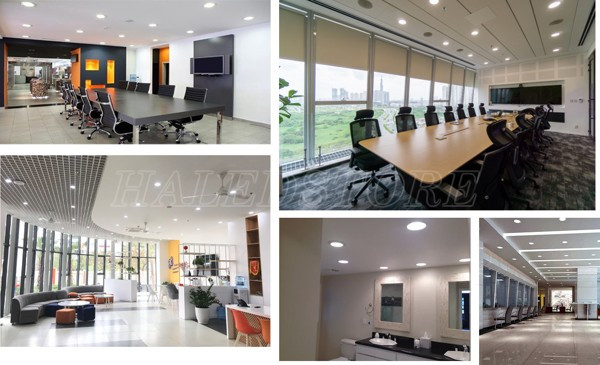 Đèn LED âm trần siêu mỏng 12w chiếu sáng văn phòng