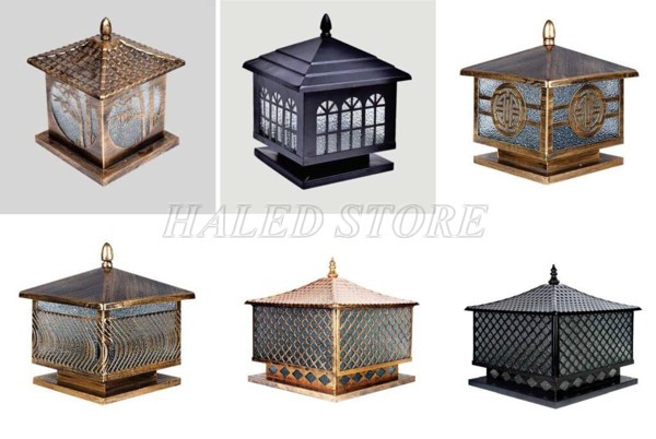 Đèn trụ cổng cao cấp