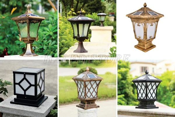 Đèn trụ cổng năng lượng mặt trời số 3