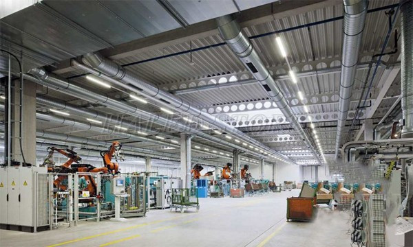 Đèn tuýp LED chống nổ chiếu sáng nhà xưởng