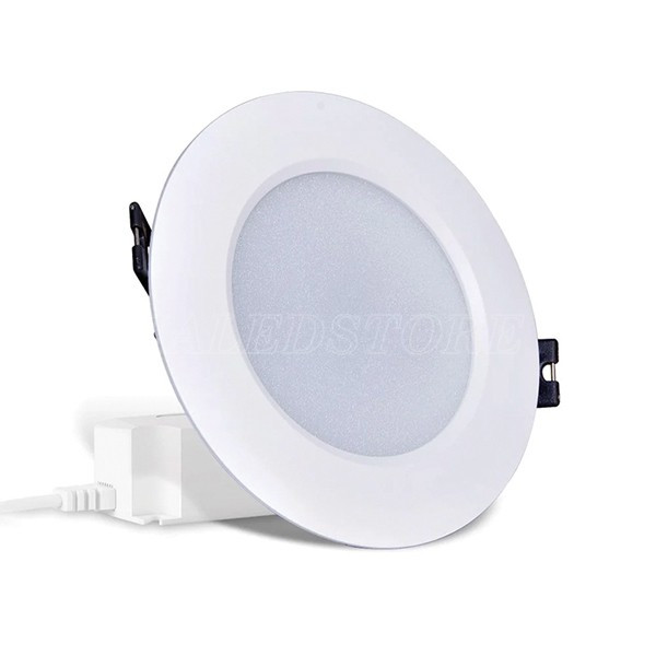 Đèn LED âm trần 12w siêu mỏng viền trắng