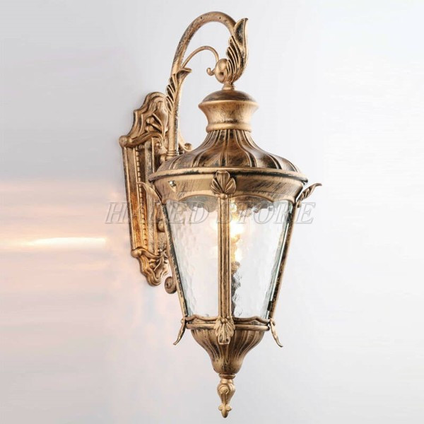 Trụ cổng thủy tinh ánh sáng đẹp