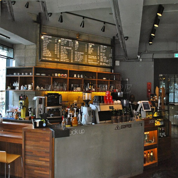 Ứng dụng đèn rọi ray Duhal 15W chiếu sáng quán cafe đẹp, sang trọng