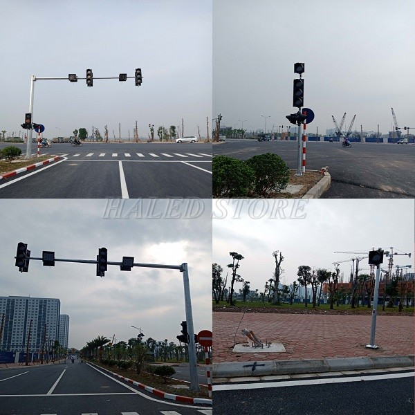 Cột đèn chiếu sáng giao thông