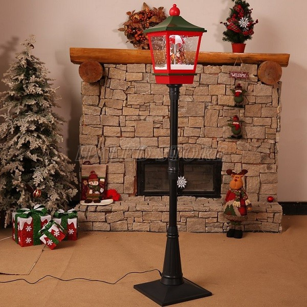 Cột đèn trang trí giáng sinh 03