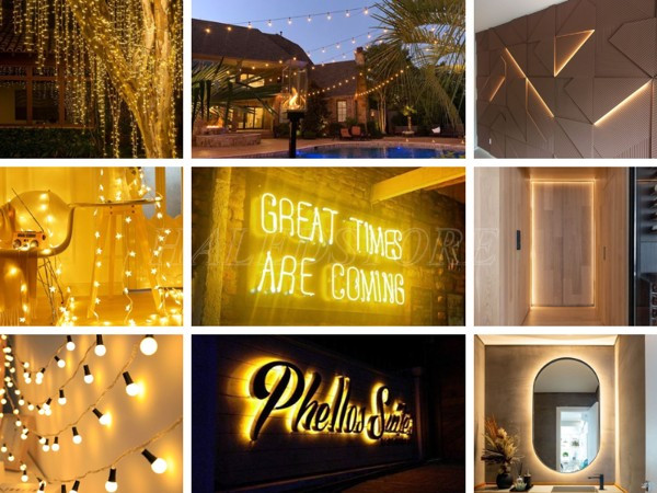 den-led-day-mau-vang-trang-tri-an-tuong