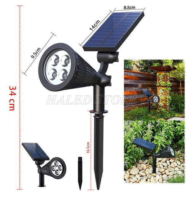 Đèn năng lượng mặt trời loại nhỏ 