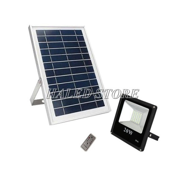 Đèn pha năng lượng mặt trời 20w