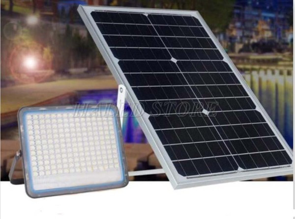 Đèn pha năng lượng mặt trời dùng trong nhà và ngoài trời