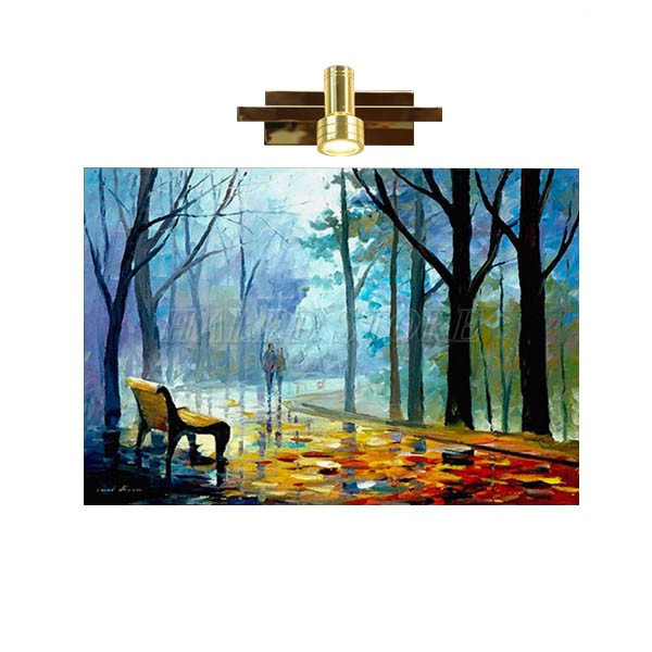 Đèn soi tranh 1 bóng cổ điển