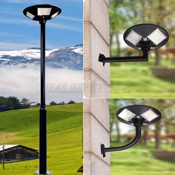 Đèn trụ năng lượng mặt trời chiếu sáng công viên