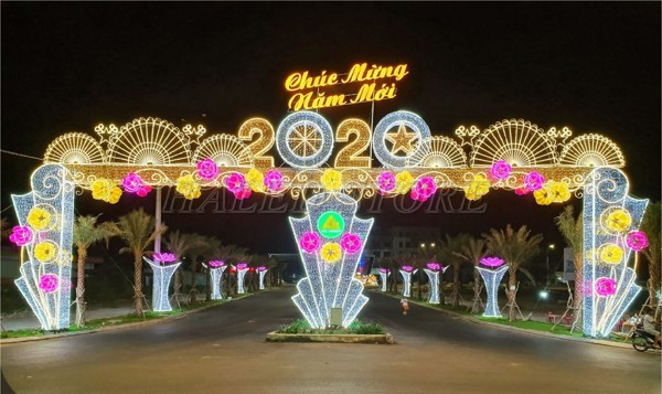 Hoa văn trang trí đường phố