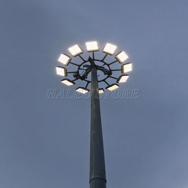 Kiểu dáng cột đèn nâng hạ