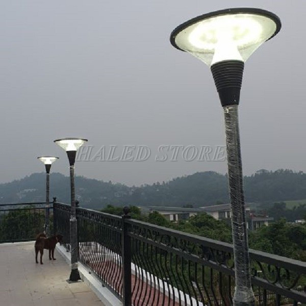 Kiểu dáng cột đèn sân vườn 1 bóng