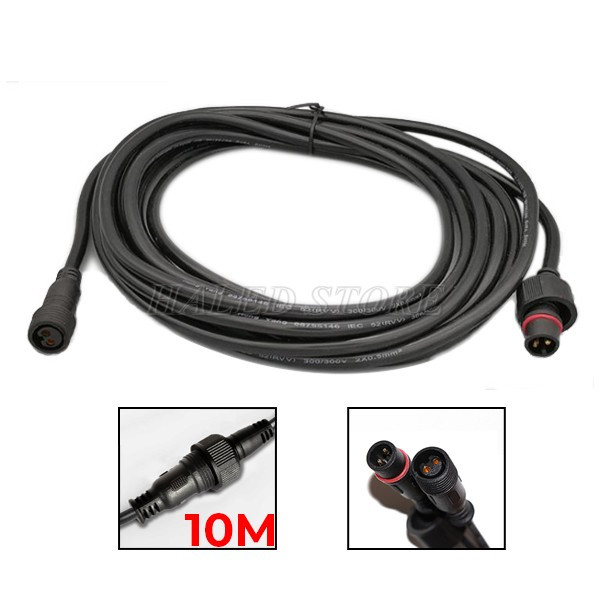 Dây nối 10m 2 chấu