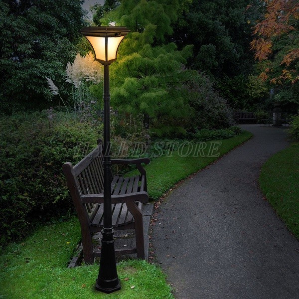 Trụ đèn trang trí sân vườn 1 bóng