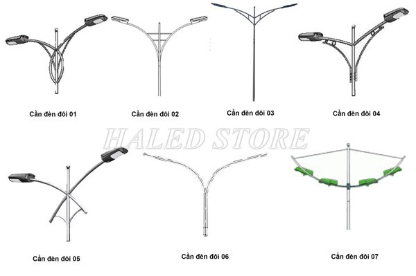 Cần đèn đường LED 100w