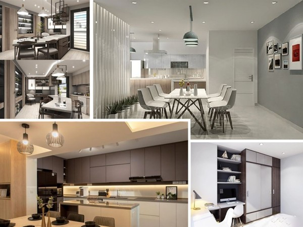 Chiếu sáng nội thất trong gia đình