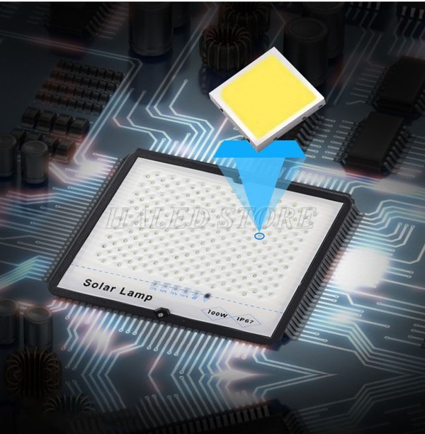 Chip LED đèn năng lượng mặt trời chống chói