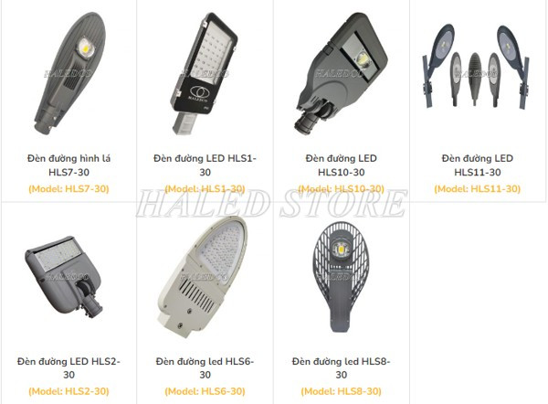 Đèn đường 30w HALEDCO