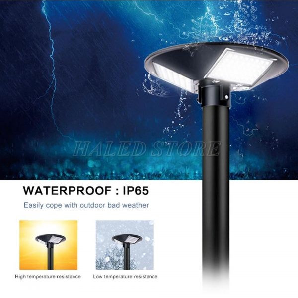 Đèn năng lượng mặt trời chống nước IP65