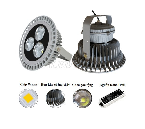 Lắp bóng đèn highbay chống nổ cho nhà xưởng