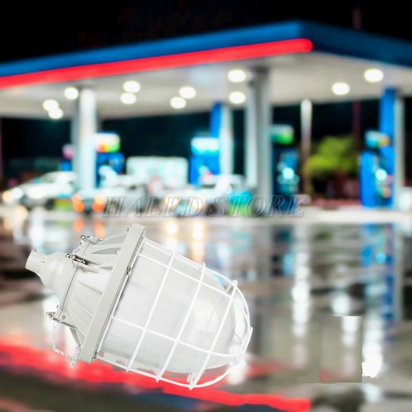 Ứng dụng chiếu sáng trạm xăng 