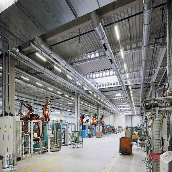 Ứng dụng đèn tuýp LED T8 8W 60cm Philips chiếu sáng nhà máy