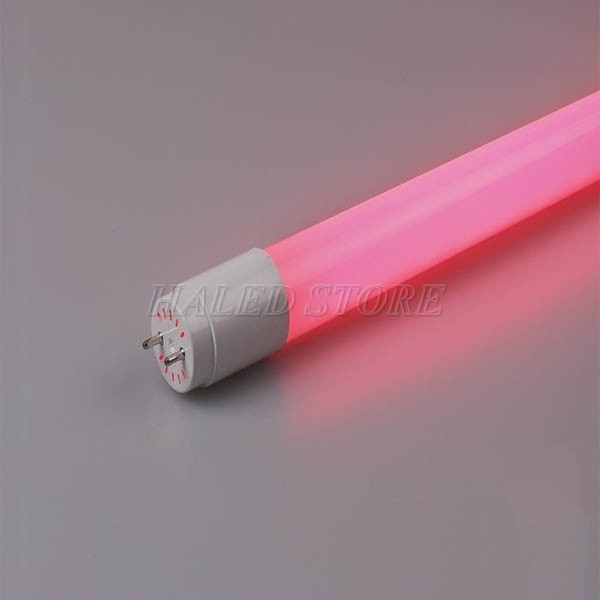 Đèn tuýp LED màu hồng T5 30cm