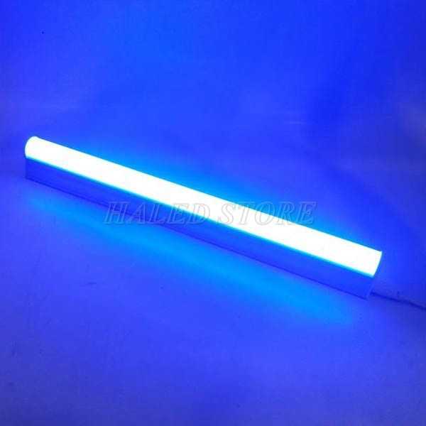 Đèn tuýp LED xanh dương T5 30cm 4w